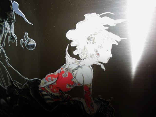 値下げ】【FF15】天野喜考 版画 「Night」保証書あり美品 中古】7598