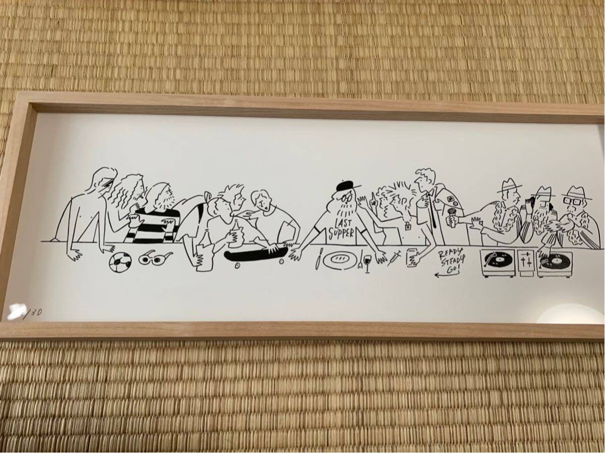 長場雄 シルクスクリーン yu nagaba