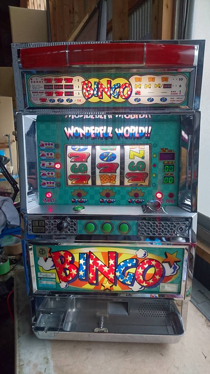 超激レア パチスロ 実機 4号機 初代ビンゴ