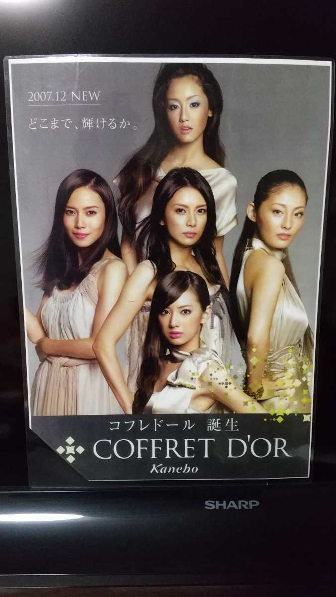 激レア／非売品／モデル／沢尻 エリカ／カネボウ化粧品コフレドール