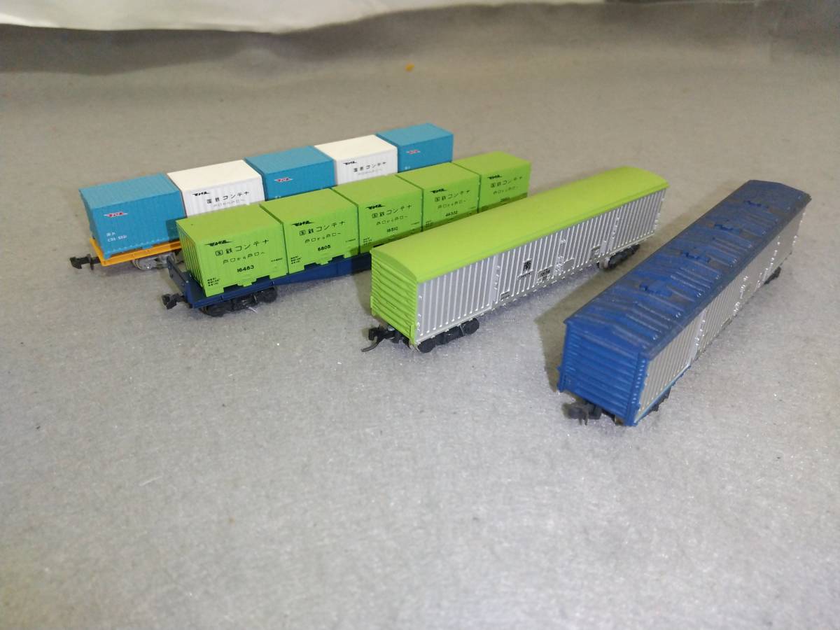 Nゲージ KATO コキ10015・コキフ10002 3両セット Nゲージ KATO コキ