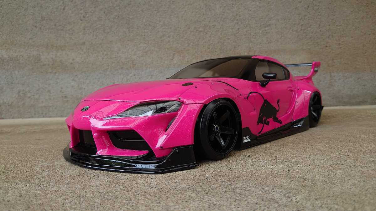 アディクション A90 スープラ 制作済新品ラジコンホディ ボディ製作①