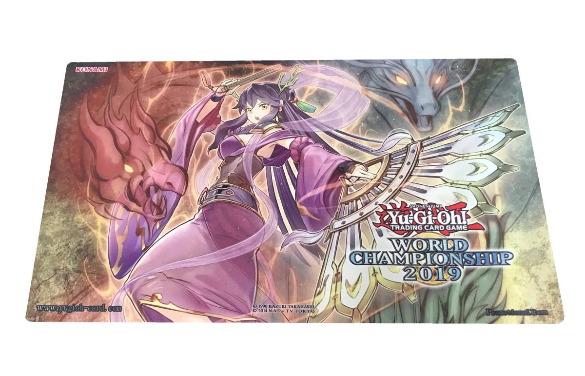 遊戯王 ワールドチャンピオンシップ2019 プレイマット 天威の龍仙女