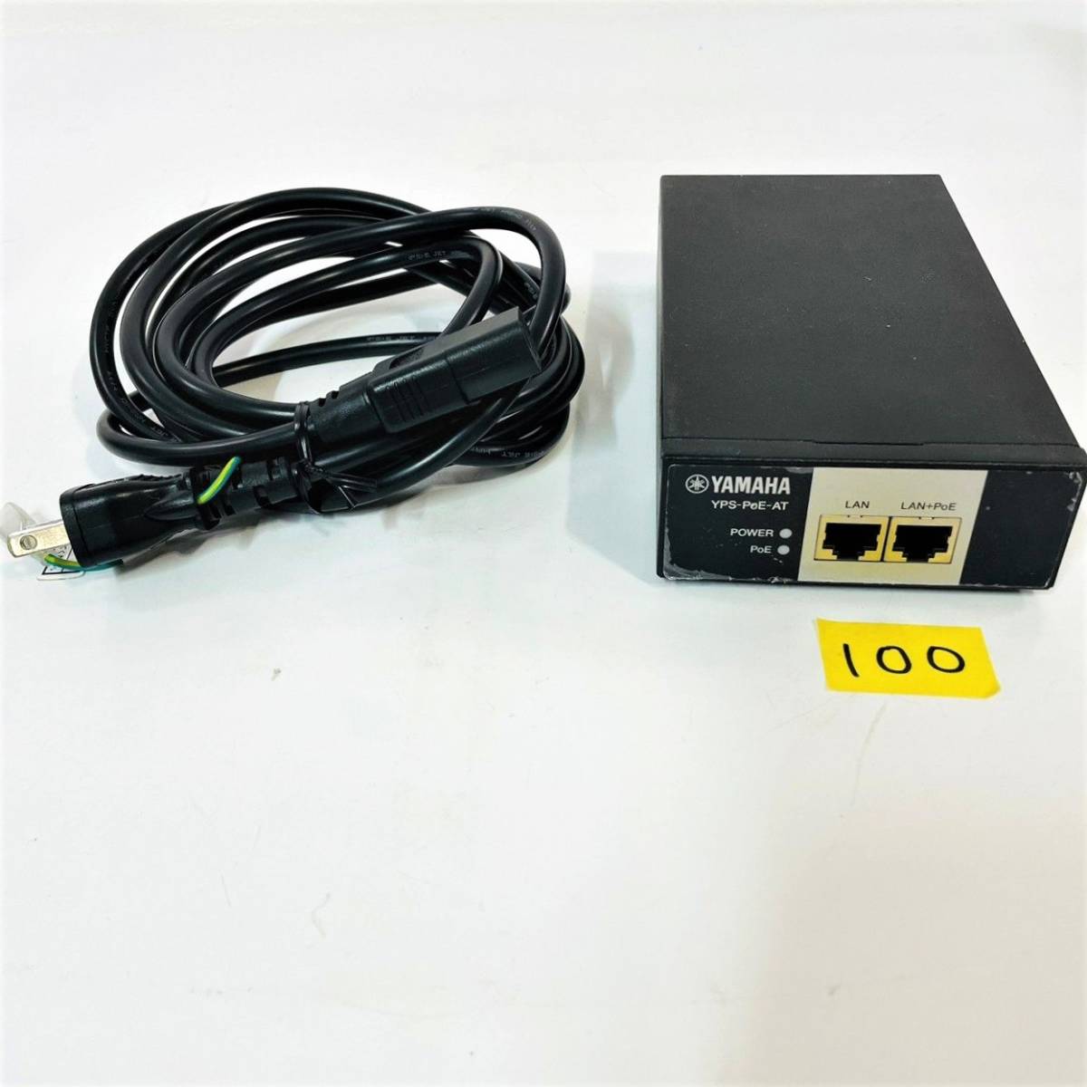 中古良品!!】YAMAHA製 PoEインジェクター YPS-PoE-AT ②