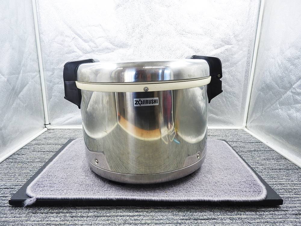 中古厨房 業務用 象印 電子ジャー 保温専用 THS-C60A 6.0L(3升) W460