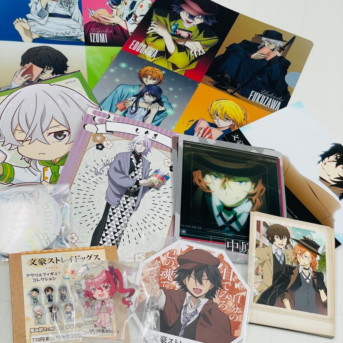 文豪ストレイドッグス文スト三洋堂書店特典ポストカードポートマフィア