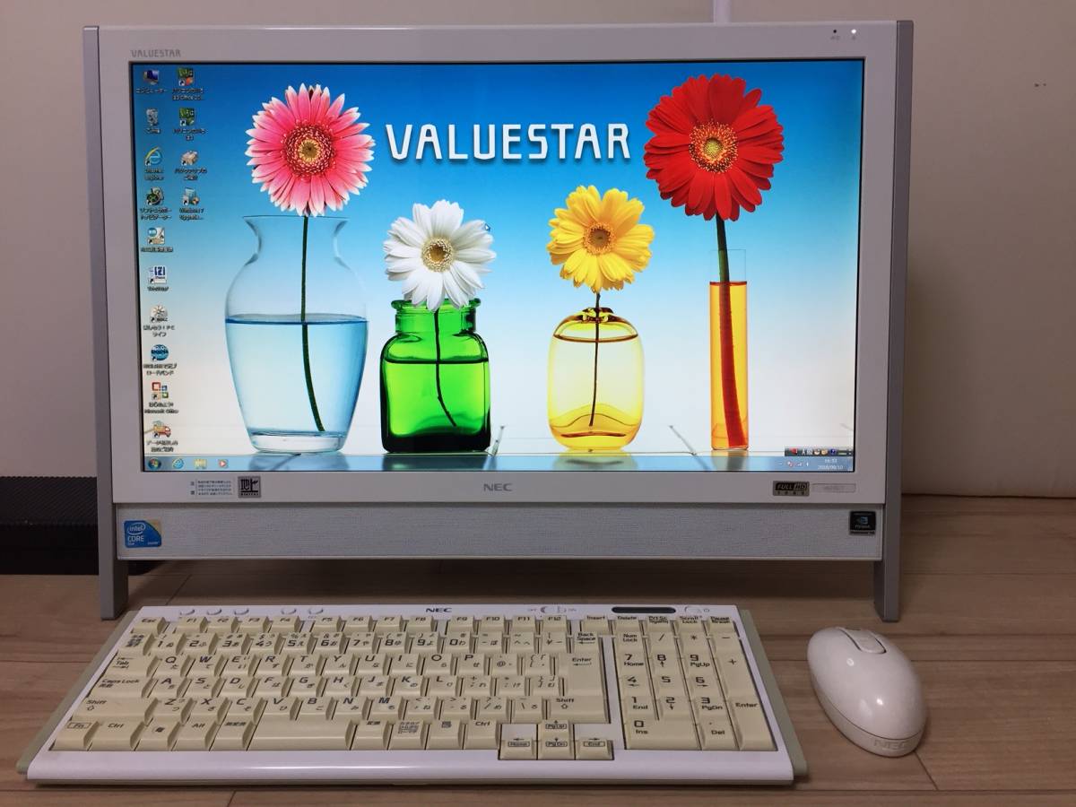 NEC VALUESTAR VN770/T Core2Duo E7400 2.8GHz / 4GB / Blu-ray 一体型