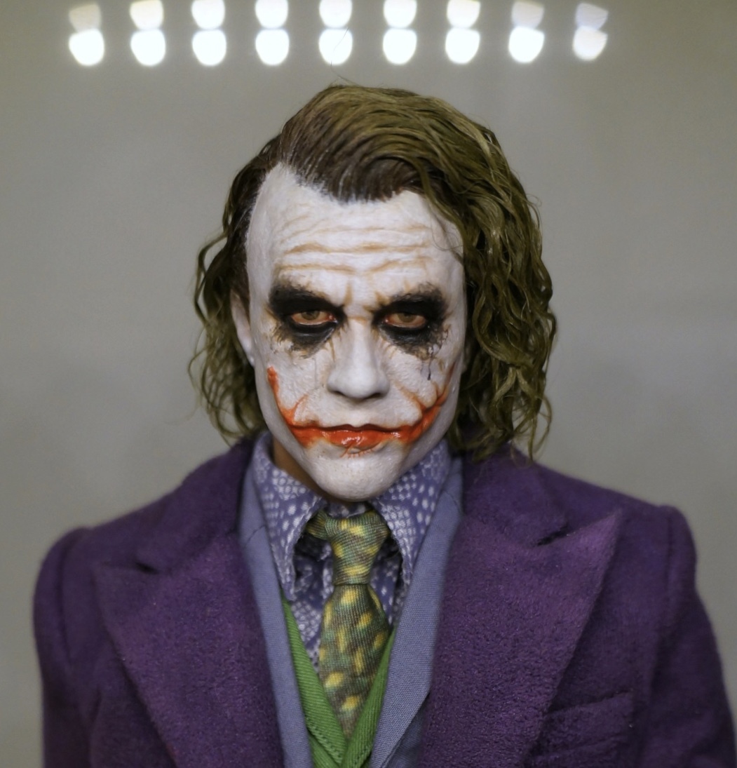 1/6 カスタム植毛ヘッド ダークナイト ジョーカー 宴会Ver. 1/6