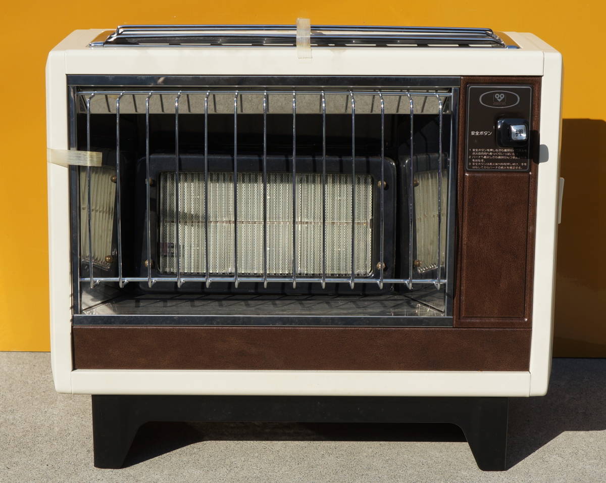 昭和レトロ ガスストーブ リンナイガスストーブ 都市ガス 昭和レトロ