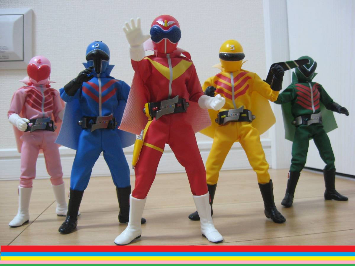 ポピー 超合金 秘密戦隊ゴレンジャー アカレンジャー ミドレンジャー