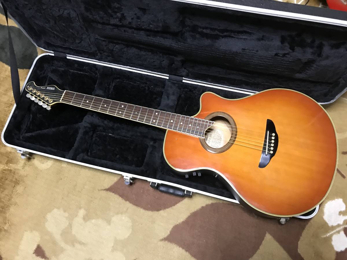 90s ビンテージ・日本製・YAMAHA☆APX-8S ステレオ出力対応 エレアコ