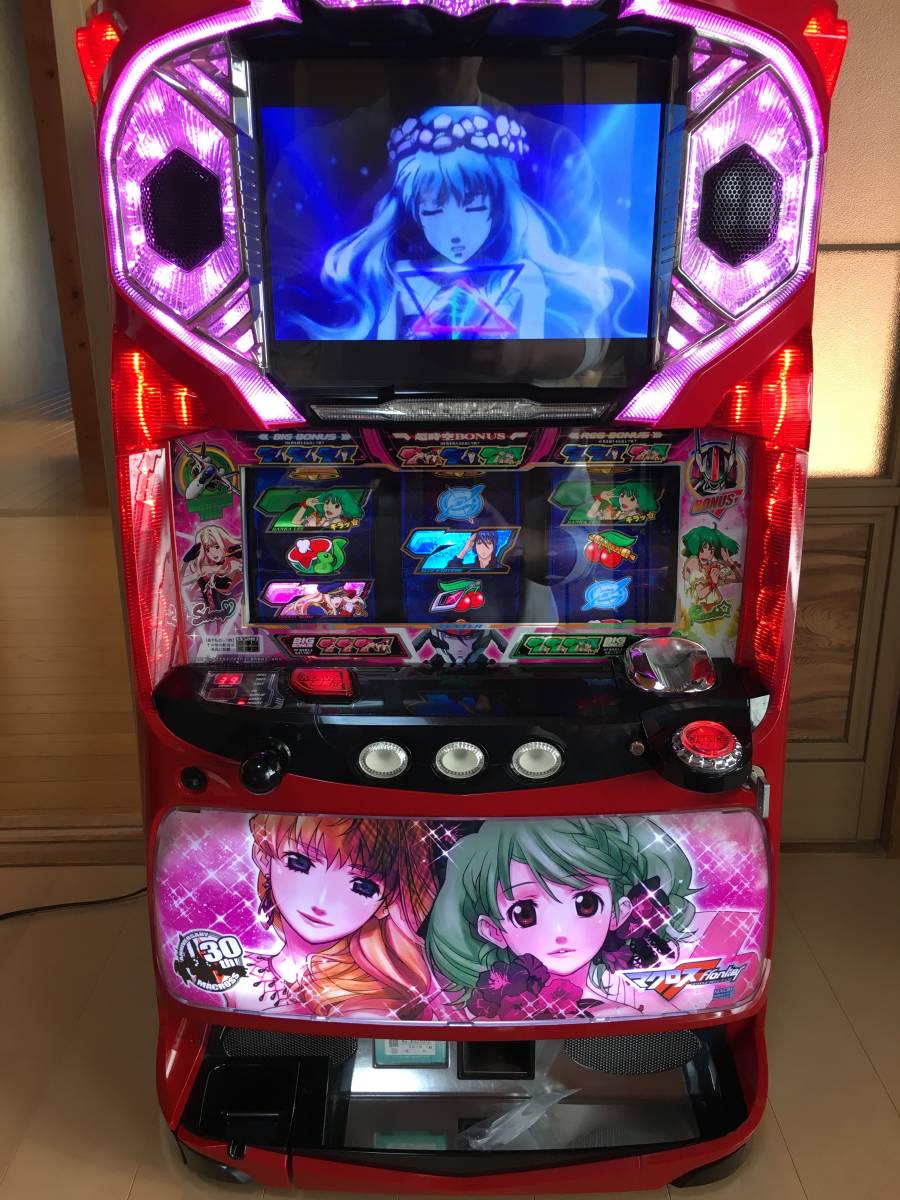 パチスロ実機 マクロスフロンティア はじまりの歌、銀河に響け！ 白