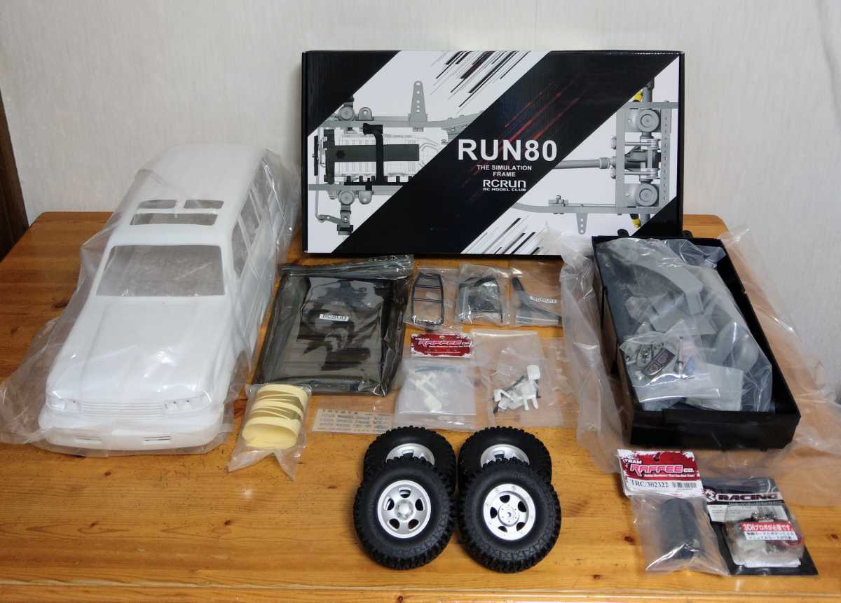 RCRun RUN80 スケールクローラー lc80 RC4WD