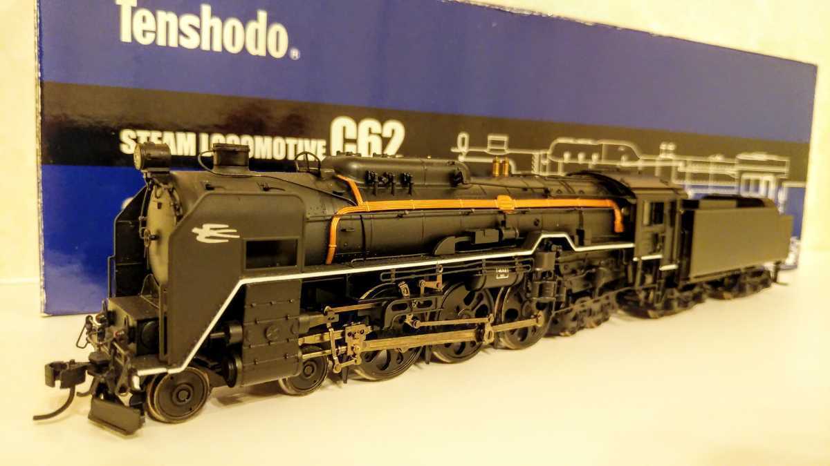 天賞堂 HOゲージ C62 2 北海道時代 SL 蒸気機関車 国鉄 模型 絶版 天賞