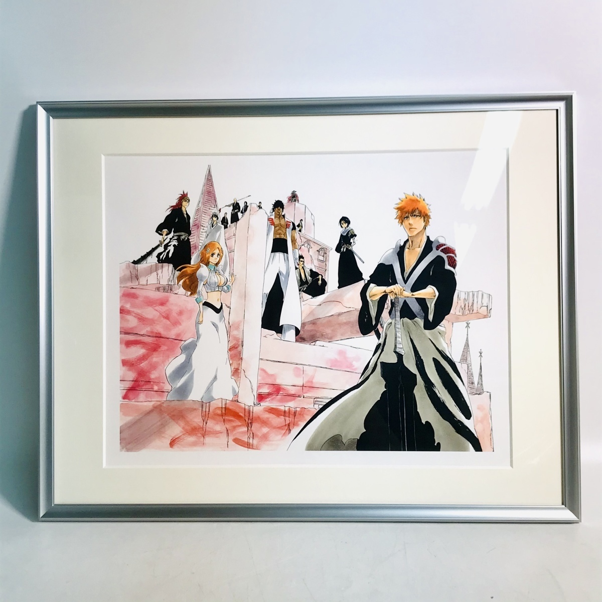 複製原画 BLEACH 黒崎一護 BLEACH 額装高精細複製原画 No.1 <BLEACH EX.> 黒崎一護 BLEACH 額装高