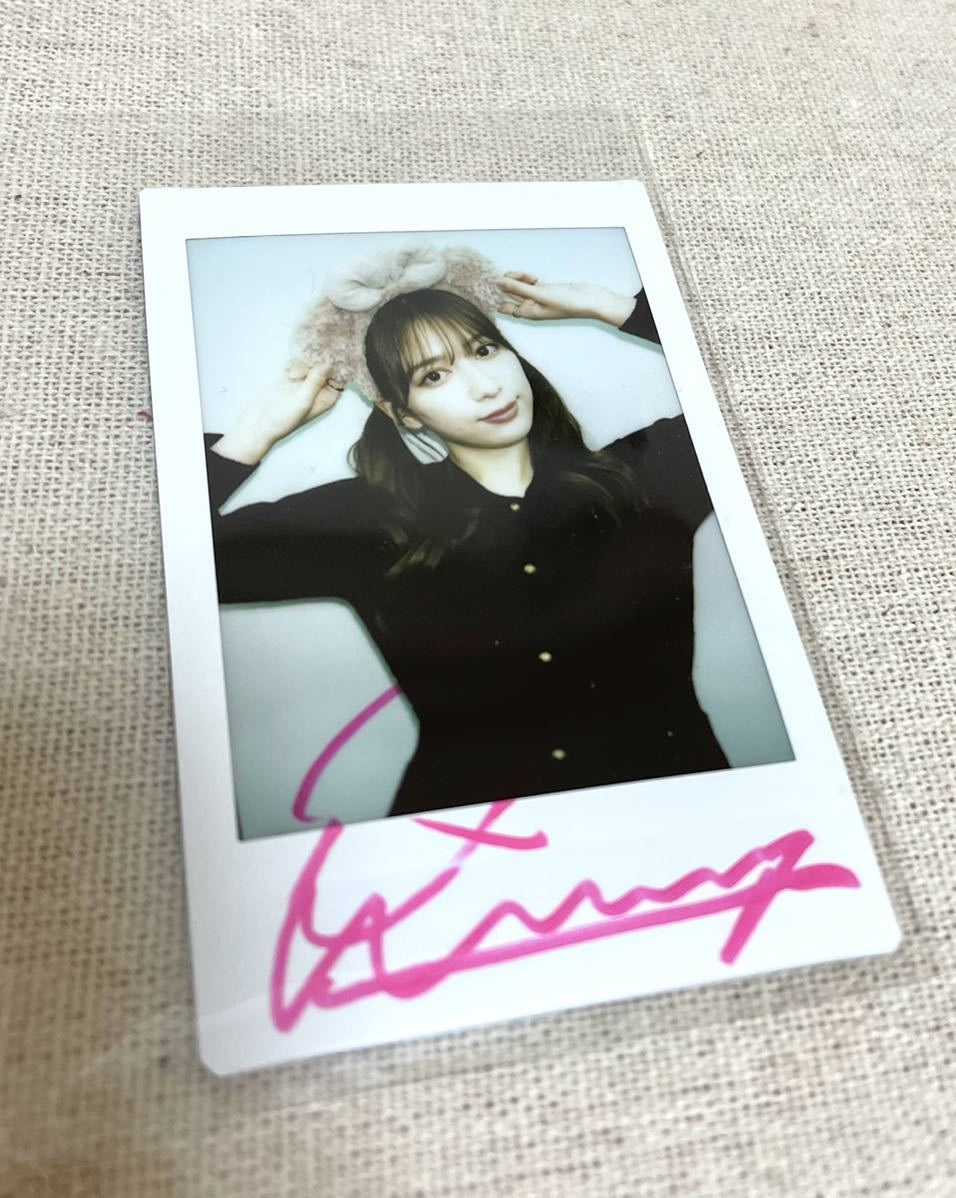 似鳥沙也加 直筆サイン入り 写真集 チェキ