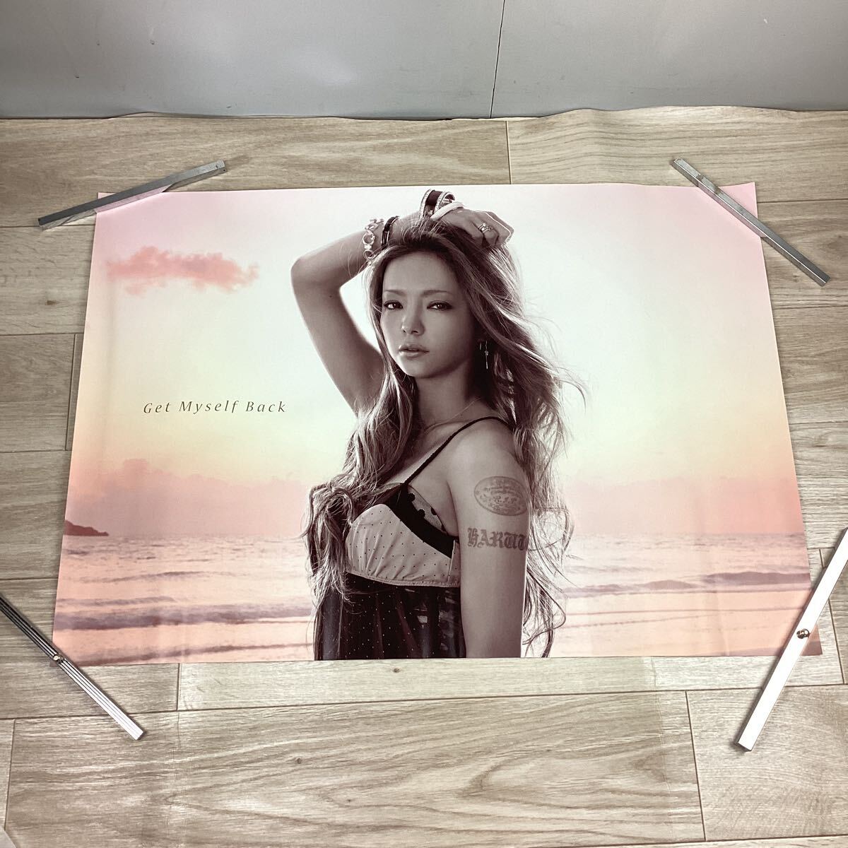 安室奈美恵」10代の頃のポスター2枚 未使用・美品