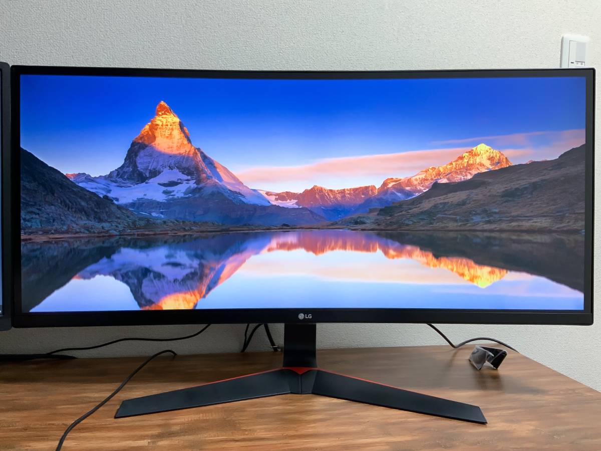 34UC70GA-B 34インチ LG ウルトラワイド曲面ディスプレイ 34UC70GA-B