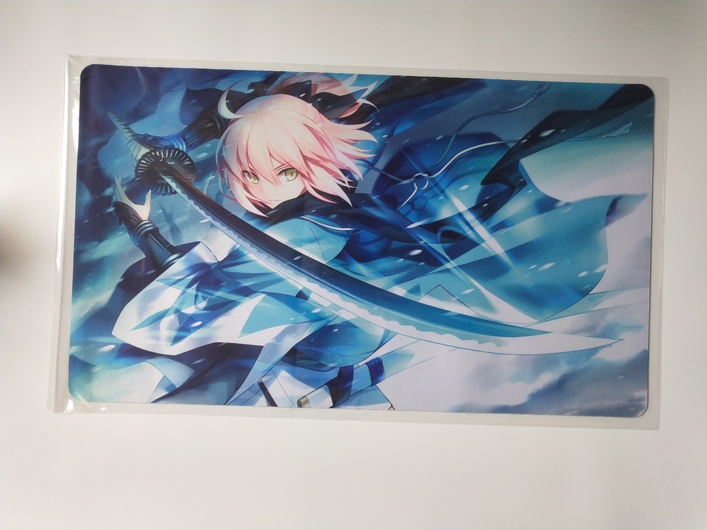 沖田総司 プレイマット 桜セイバー クラスター FGO こみトレ新品