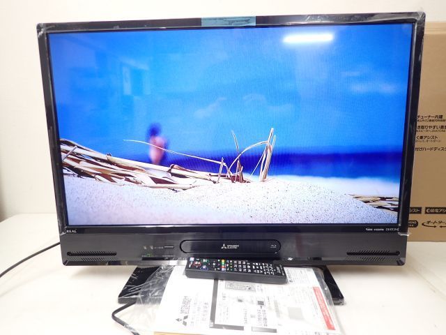極美品 三菱 REAL ブルーレイ＆HDD LCD-A32BHR85 32インチ 三菱電機