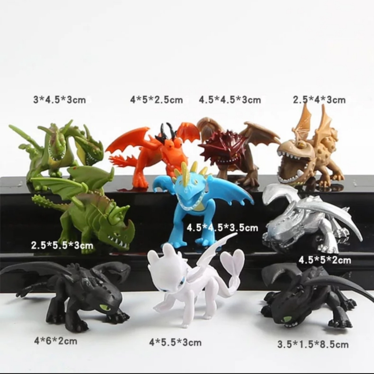 超希少】ヒックとドラゴン フィギュア 7体セット 超希少】ヒックと