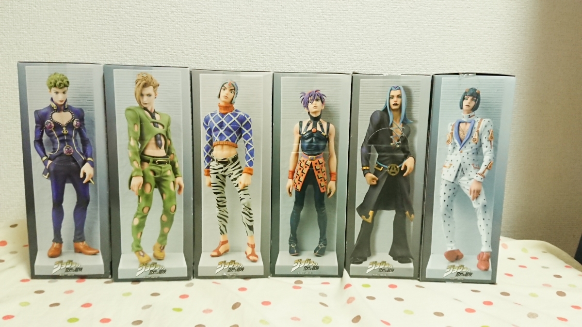 ☆ dxf ジョジョフィギュア 5部 まとめ売り フーゴ アバッキオ ミスタ