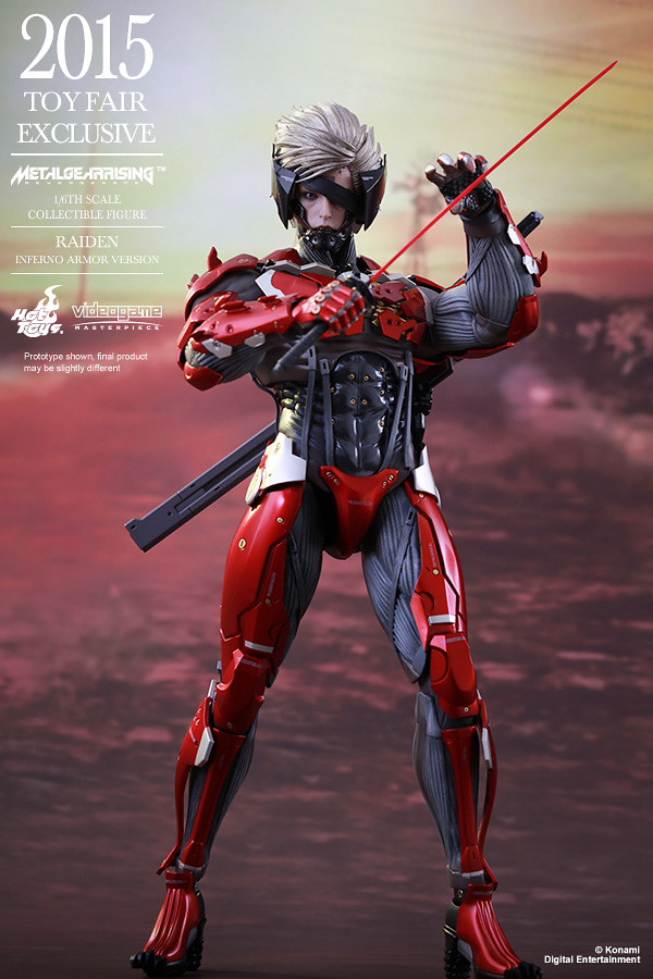 Hot Toys 1/6 Scale VGM19 Metal Gear Rising Revengeance Raiden