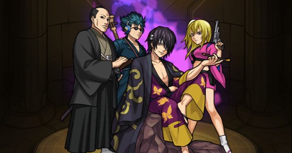 銀魂 パズル 高杉 鬼兵隊 完成品 額付き 202503131800 銀魂 パズル