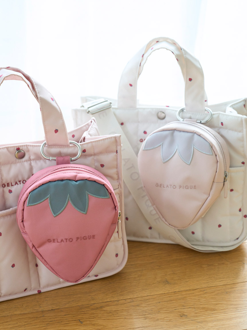 CAT&DOG】ストロベリーマナーポーチ(バッグ・ポーチ)｜ルームウェア