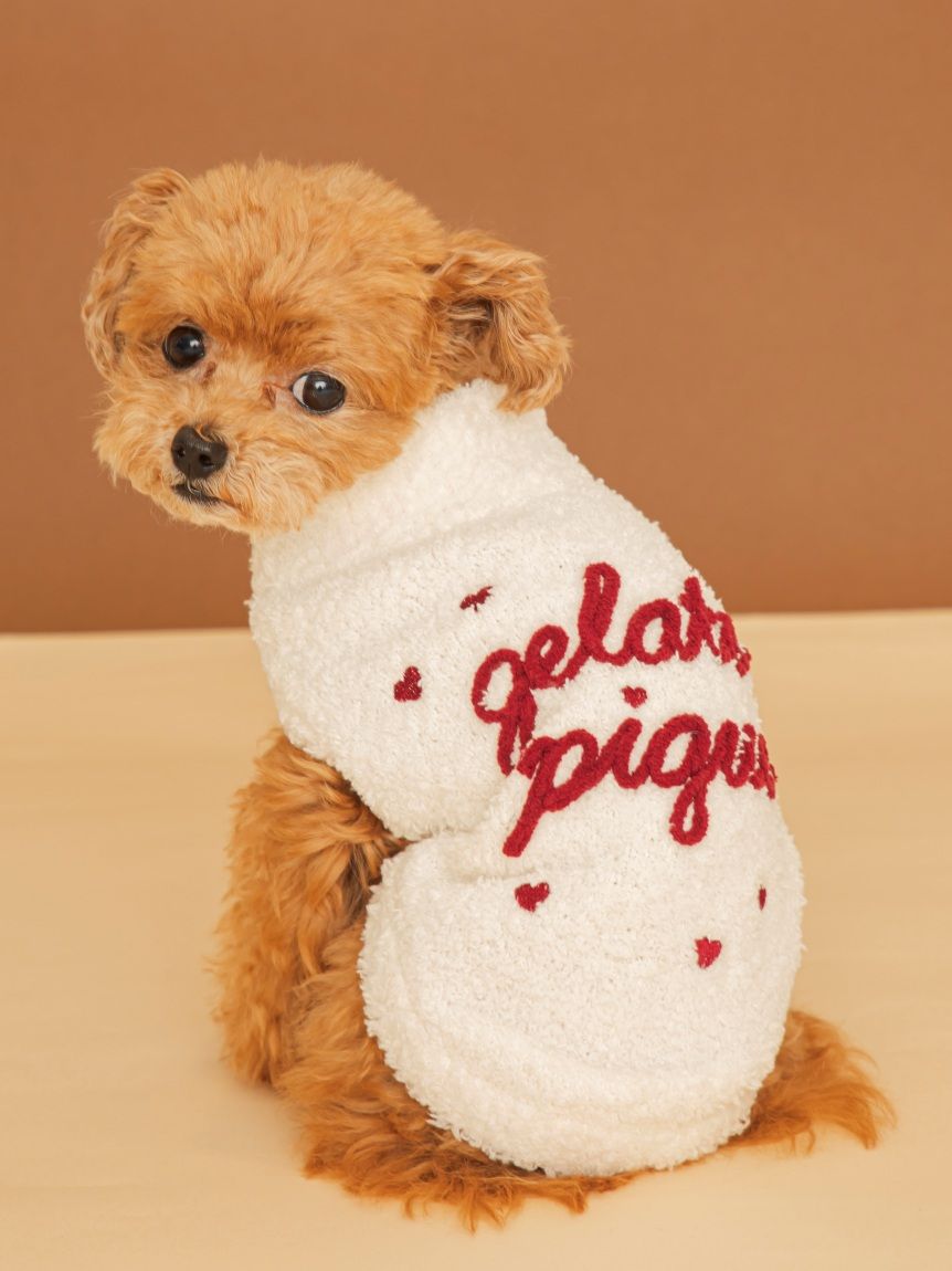 Valentine】【CAT&DOG】ハイネックロゴプルオーバー(ウェア)｜ルーム