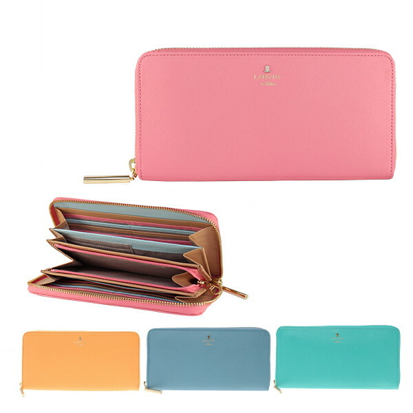 ランバン オンブルー 財布 レディース ファスナー財布 ランバンオン