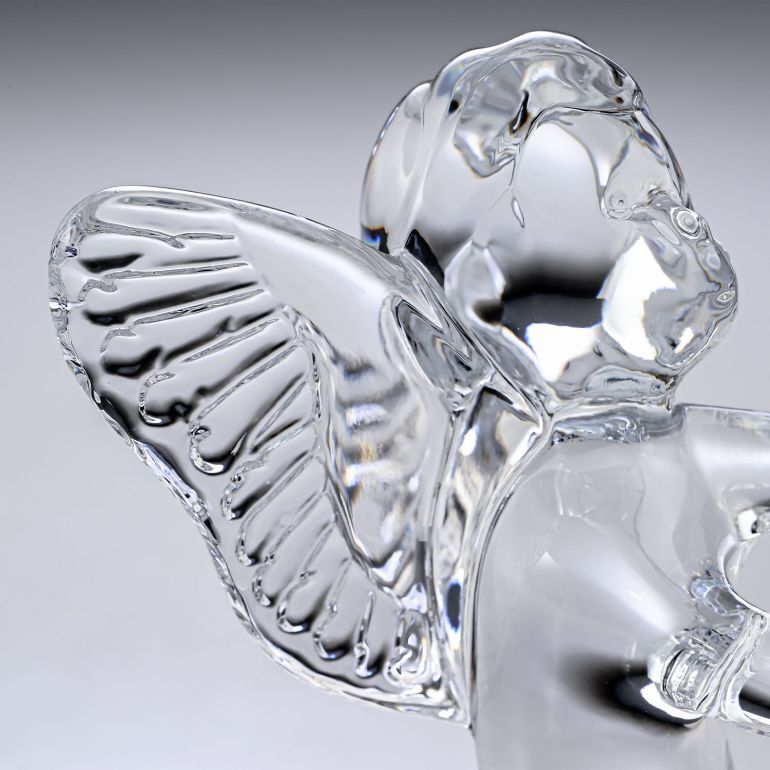 バカラ クリスタルフィギュア エンジェルハート 智天使の休日(抱擁