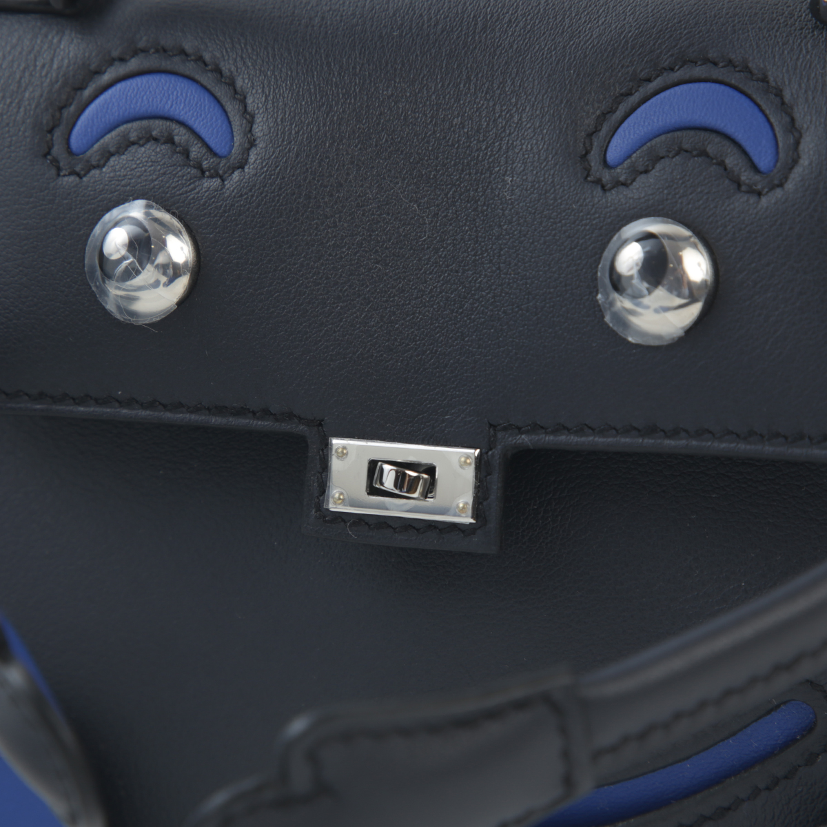 ランク N 新品 HERMÈS エルメス 限定品 ケリードール ブルーインディゴ