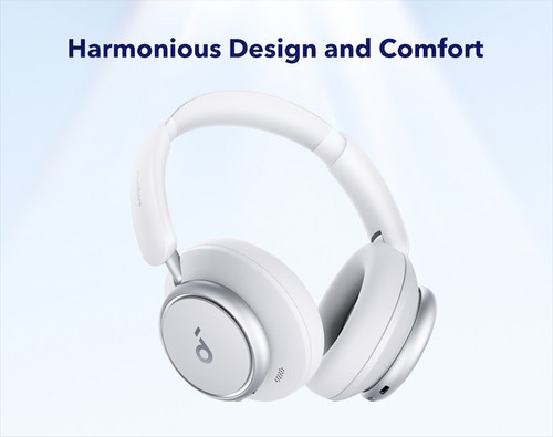 Anker Soundcore Space Q45 Headphones - White