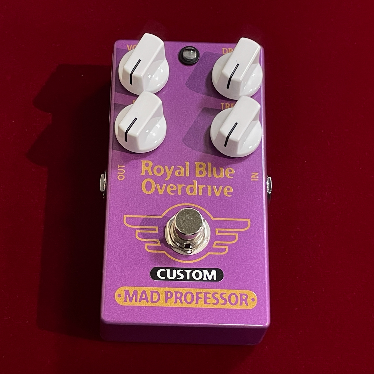 MAD PROFESSOR Royal Blue Overdrive CUSTOM Bluebird mod 【CUSTOM