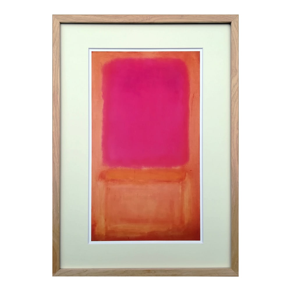 マーク・ロスコ B2白パネルアルミフレーム Amazon.co.jp: マークロスコ