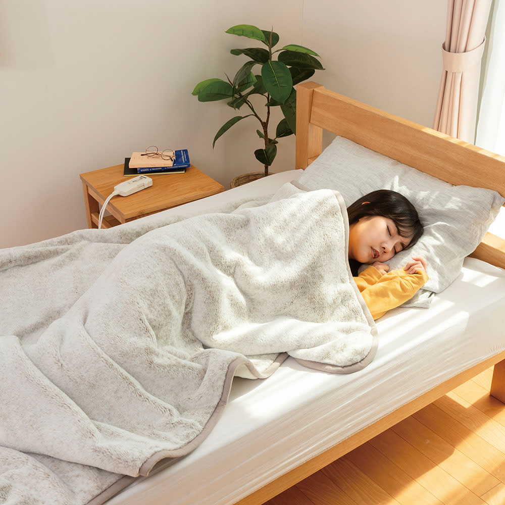 新品未開封】ゼンケン 電気掛敷オーガニックコットン毛布 日本製