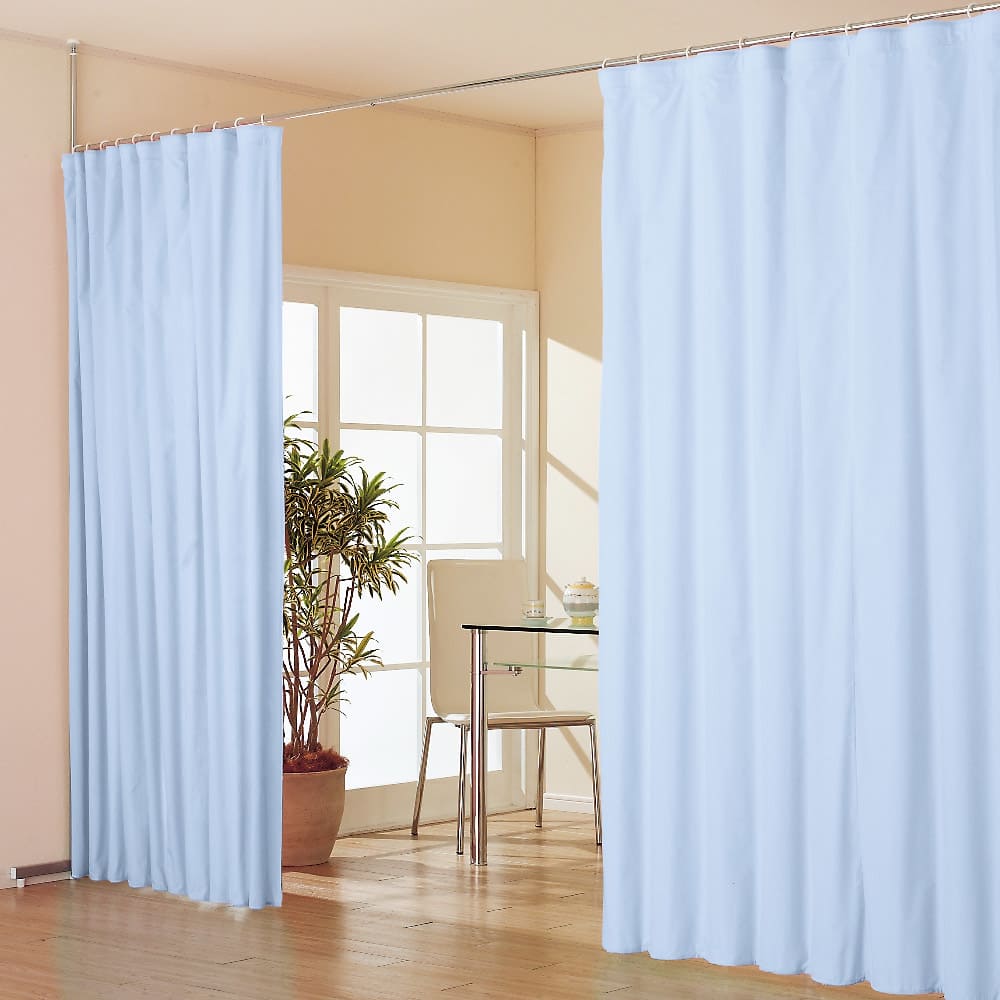 dショッピング |突っ張り＆伸縮式目隠しカーテン リングタイプ 部屋