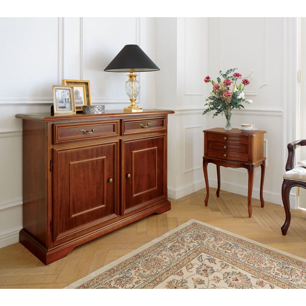 イタリア製 コンパクト収納家具シリーズ キャビネット（リビングボード