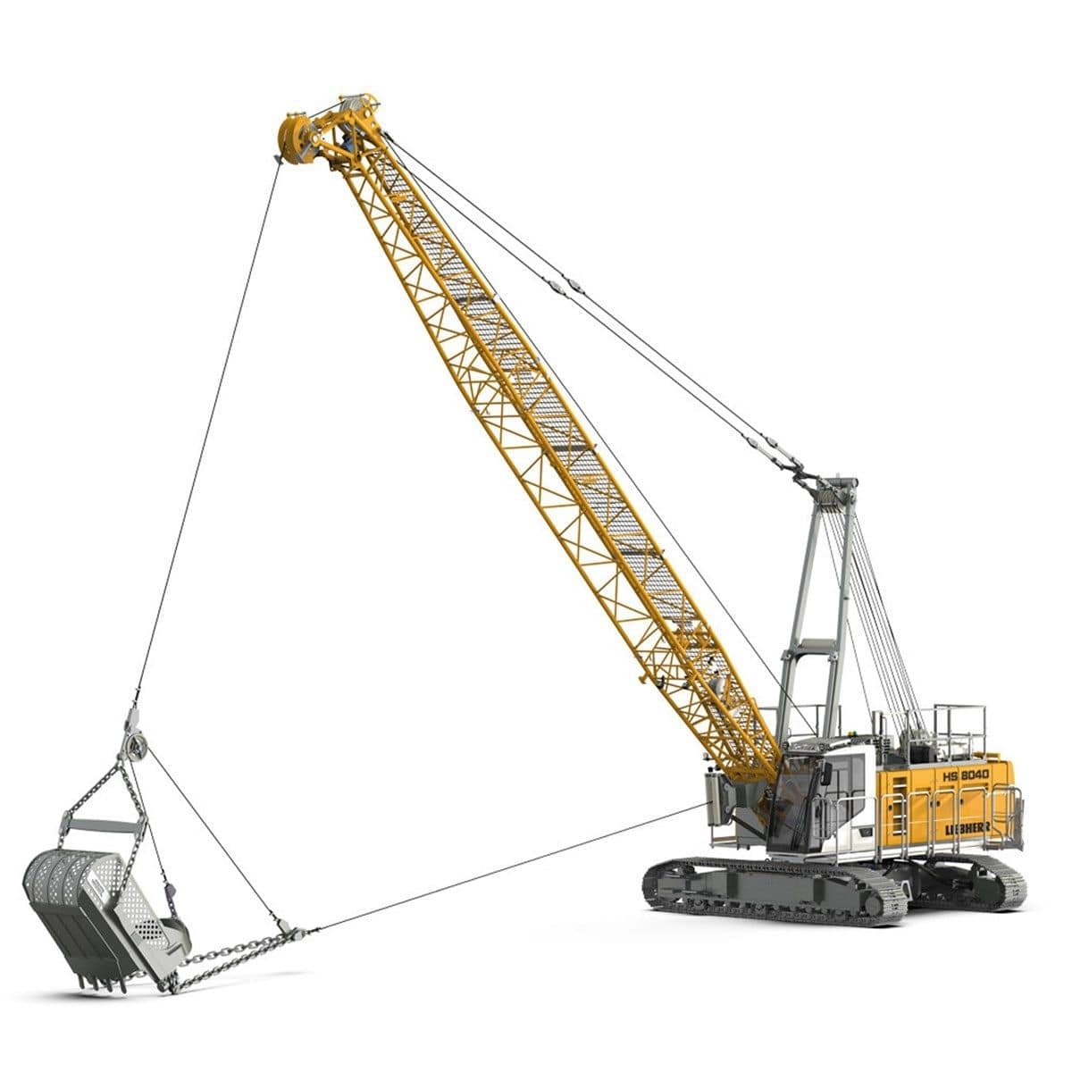 クローラー式クレーン - HS 8040.1 - Liebherr Excavators - ブーム