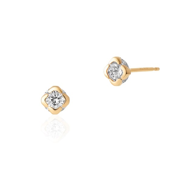 K10イエローゴールド ピアス | 112046153014 | 【公式】4℃ジュエリー