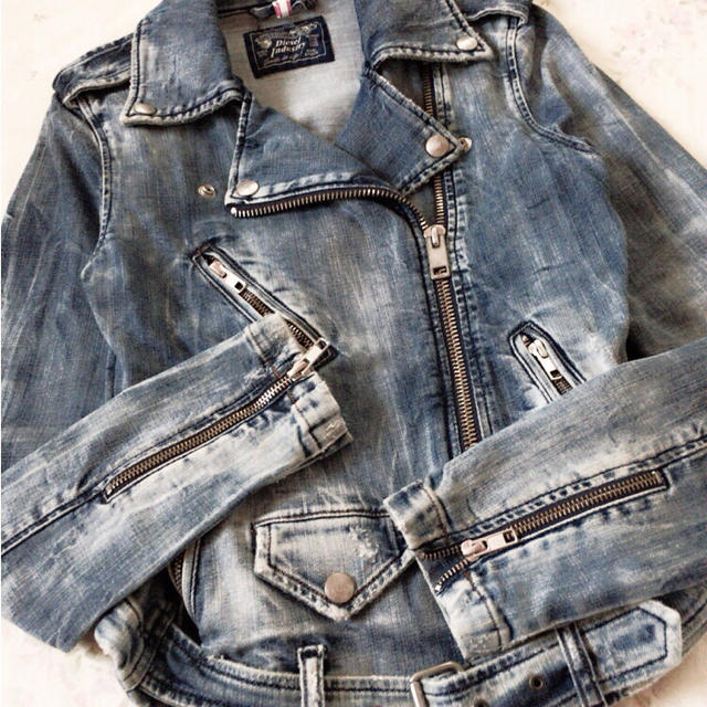 DIESEL - DIESEL デニムライダースの通販 by ♡K's shop♡｜ディーゼル