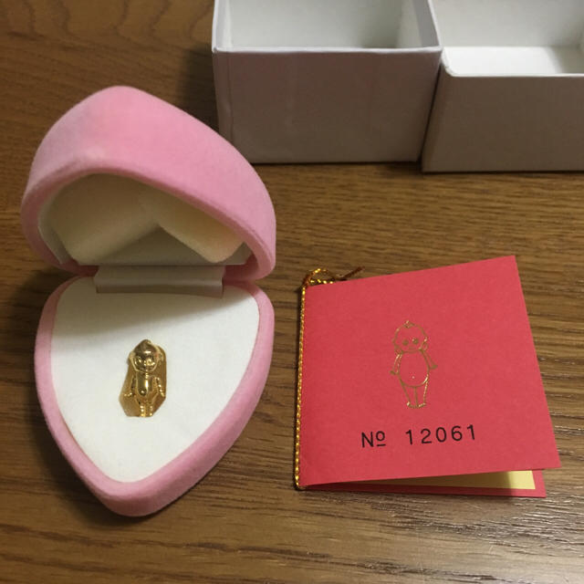 金のキューピー k18 懸賞当選品 18金 K18(18金) ゴールド キューピー