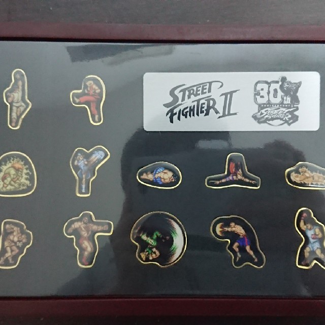 ストリートファイター ピンズセット STREET FIGHTER Ⅱ ピンバッジ
