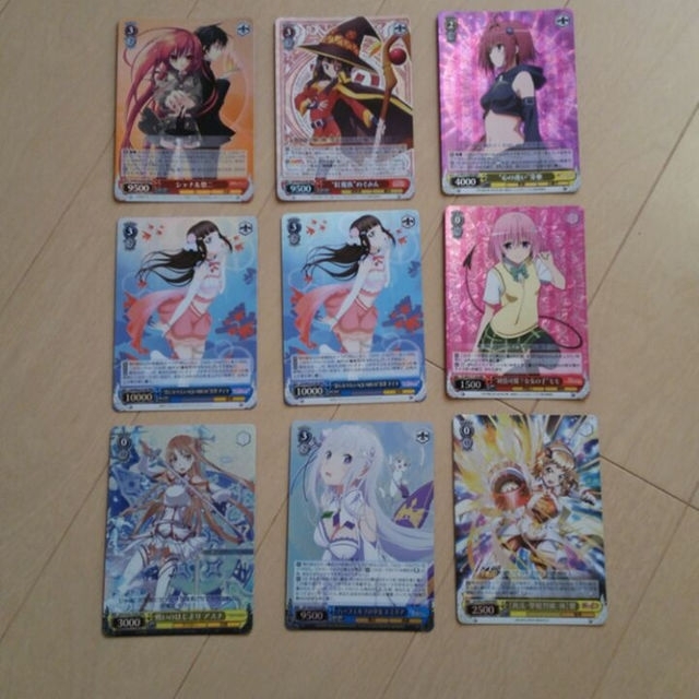 ヴァイスシュヴァルツ RRR カード ヴァイスシュヴァルツ sr rrr pr