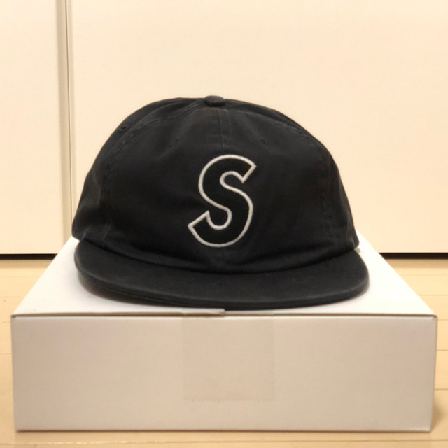 Supreme 18SS Felt S Logo 6-Panel black 黒 Supreme Felt S Logo 6