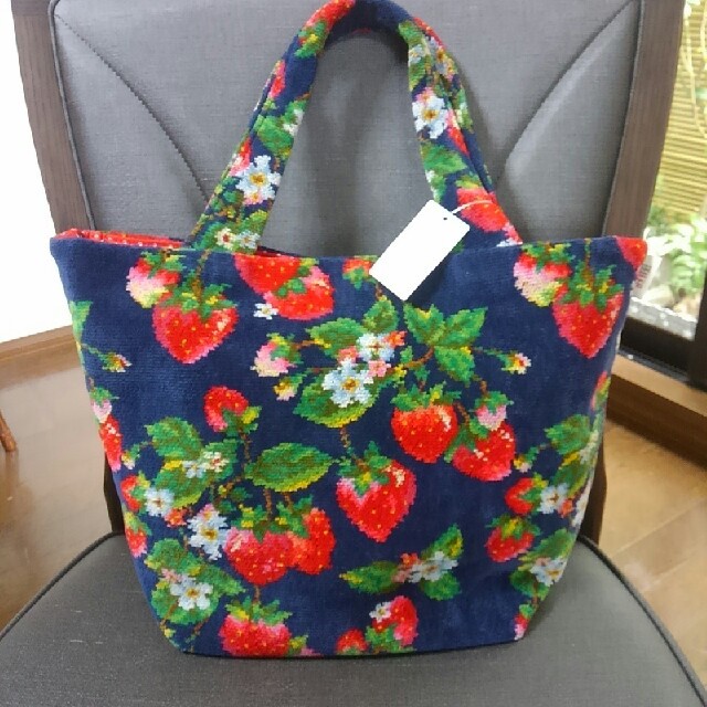 専用kkk様専用 フェイラーストロベリー トートバック(大)40×28 新品