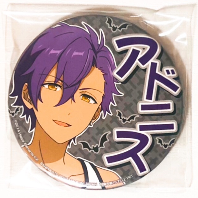 あんスタ 乙狩アドニス 缶バッジセット あんスタ コレクション 缶