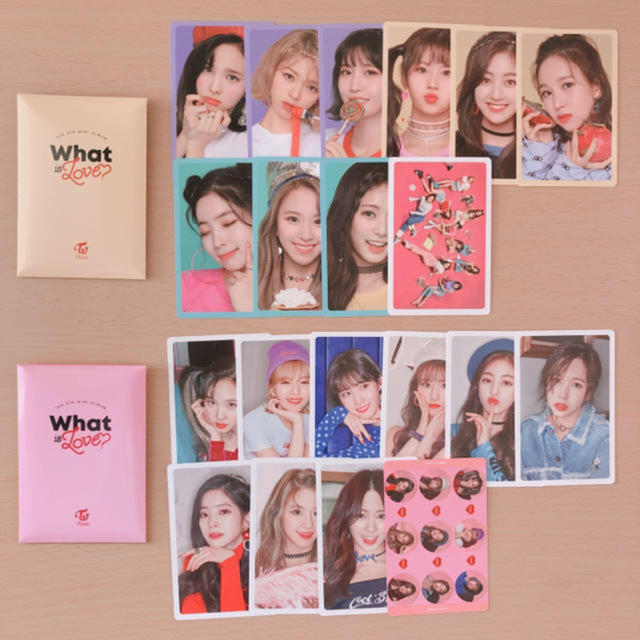 twice what is love トレカ 20枚セット の通販 by モカ's shop｜ラクマ