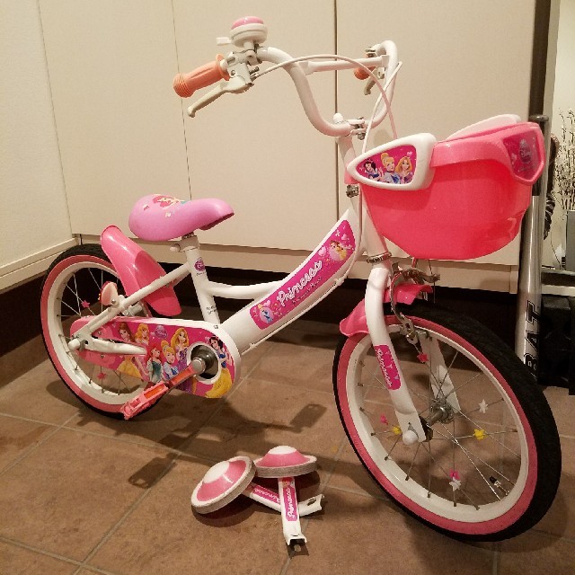 ディズニー プリンセス 自転車 16インチ 幼児用自転車 16インチ ゆめ